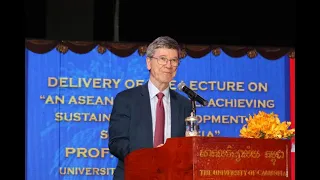Distinguished Lecture on “Sustainable Development” by Professor Jeffrey Sachs