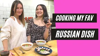 Cooking my Favorite Russian Dish -- Borscht