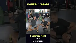 Master The Barbell Lunge