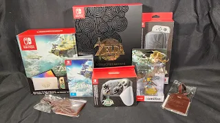 Unboxing: The Legend of Zelda: Tears of the Kingdom Collector's Edition for Nintendo Switch
