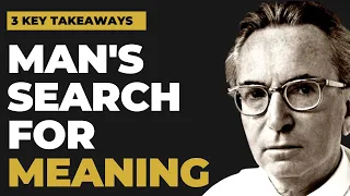 Viktor Frankl - Man’s Search for Meaning Book Summary