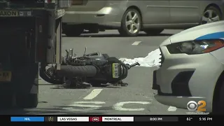 Man, Woman Critically Hurt In Moped Crash In Brooklyn