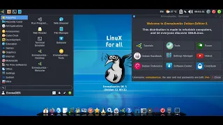 Emmabuntüs 5 Debian 12 Bookworm | LinuX for aII Xfce + LxQt Debian 12 | Сборка для Всех