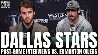 Jake Oettinger & Mason Marchment Discuss Dallas Stars Holding Up to "Best In The World" McDavid