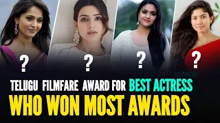 Filmfare Award For Best Actress Telugu 1972-2021 | Telugu Filmfare Awards