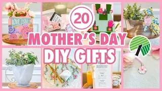 20 QUICK & EASY MOTHER’S DAY DIY GIFTS l DOLLAR TREE DIY MOTHERS DAY GIFT IDEAS l MOTHERS DAY CRAFTS