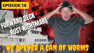 EP: 16 MASSIVE RUST NIGHTMARE DIY HOW TO FIX A STEEL DECK ( THE DIY PROJECT THAT CHANGED MY LIFE )