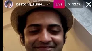 Sumedh Mudgalkar Live session | sumedh mudgalkar todays live | sumedh mudgalkar today instagram live