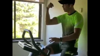 Cristiano ronaldo | workout in home | kids💕