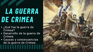 Guerra de Crimea. 1853 - 1856. Guerra Ruso Turca RESUMEN