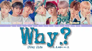 Stray Kids “Why?” Colour Coded Lyrics (Romanized)