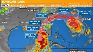 Live | Hurricane tracking: Idalia approaching Florida as a Cat. 1, forecast to strengthen