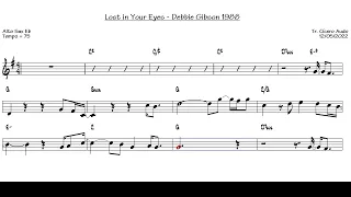 Lost in Your Eyes - Debbie Gibson 1988 (Alto Sax Eb) [Sheet music]