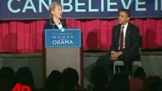 Obama, Clinton Show Unity Again in New York