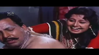 ಬರಿ ಗಂಡಸರೆ ಯಾವಾಗಲು ಯಾಕ್ ಮಾಡ್ಕೋಬೇಕು? ಹೆಂಗಸರು ಯಾಕ್ ಮಾಡ್ಕೋಬಾರ್ದು? | Muttina Haara Kannada Movie Scene