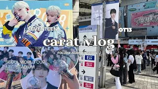 carat vlog💎: seventeen follow again to seoul day 2 🇰🇷 концерт севентин  камбэк 🥳