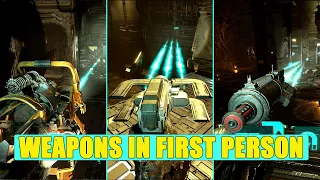 Dead Space Remake Shooting All Weapons in First Person Camera Mod