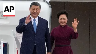 Chinese President Xi Jinping arrives in Paris to begin first trip to Europe in five years