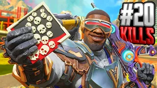 Newcastle 20 KILLS BOMB Nice Skills Apex Legends Gameplay Season 20