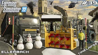 Loading SNOW with GIANT SNOW BLOWER & @kedex | Ellerbach | Farming Simulator 22 | Episode 39