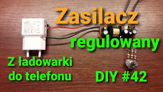 Przeróbka zasilacza impulsowego na regulowany || Jak jest zbudowany taki zasilacz? [DIY #42]