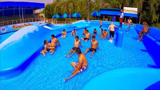 Tsunami Wave Water Slide at El Rollo Parque Acuático