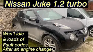 Nissan Juke 1.2turbo that won’t idle 🤔
