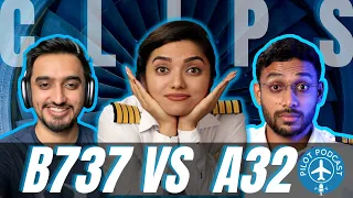 Type Rating Boeing B737 vs Airbus A320 | Pilot Podcast CLIPS