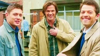 SUPERNATURAL (S6 Gag Reel) - YOU MAKE ME SMILE