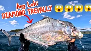 Spearfishing Philippines//catch and sell//SUBRANG LAKI NANG DIAMOND TREVALLY