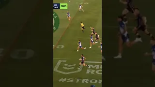 what a tackle from reece walsh #nrl #2023 #youtubeshorts