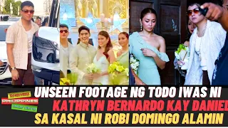 VIDEO ng Todong Paglayo ni Kathryn Bernardo kay Daniel Padilla sa Wedding ni Robi Domingo