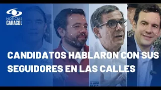 ¿Cómo están promoviendo sus campañas electorales los candidatos a la Alcaldía de Bogotá?