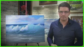 Seascape oil painting video lessons Yuzhakov