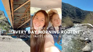 My Daily Morning Healthy Habits, Routines, & Rituals | adopting & maintaining a healthier lifestyle