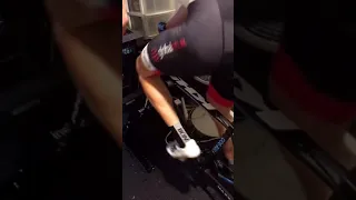 Wahoo Kickr and E-Flex Motion from InsideRide - Professional Cyclist Adam Roberge Shows it in Action
