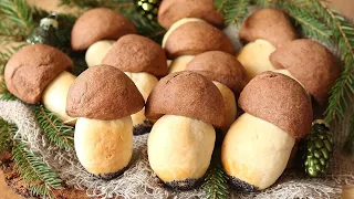 NO ONE will ever guess how you made it. Quick and Easy Mushroom Cookies!
