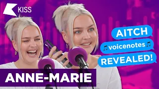 Anne-Marie shares UNHEARD Aitch voice notes! 👀🎧