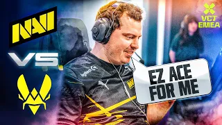 EZ Ace for ANGE1 | NAVI VOICECOMMS vs Team Vitality at VCT 2024: EMEA Stage 1