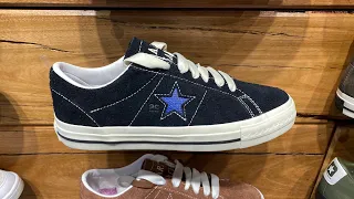 Converse X Quartersnacks One Star Pro Low (Black/Egret/Hyper Blue) - Style Code: A09555C