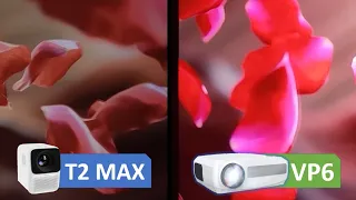 Xiaomi T2 Max vs Blitzwolf VP6 - What better full hd projector?