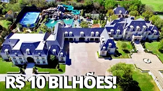 10 CASAS MAIS CARAS E LUXUOSAS DO MUNDO! MANSÕES mais incríveis e bonitas!