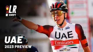 UAE Team Emirates 2023 Preview | Lanterne Rouge x Zwift