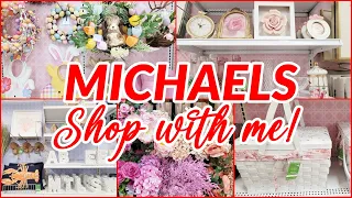 MICHAELS EASTER AND SPRING DECOR 2024 SHOP WITH ME New Arrivals!
