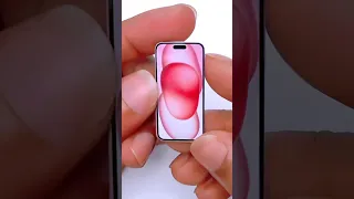 iPhone 15 miniature unboxing 🤩🤩