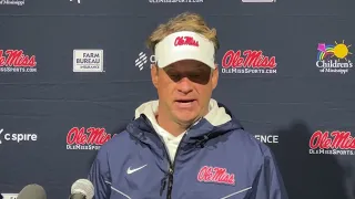 Lane Kiffin says "we have to recruit at a higher level" after loss to Georgia