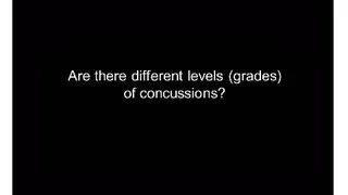 Concussions: Are there different grades of concussions? | Children's National