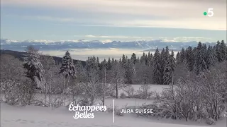 Magie blanche dans le Jura suisse - Échappées belles