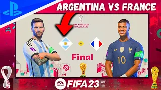 FIFA 23 - Argentina vs. France - FIFA World Cup 2022 Qatar | Final | PS5™ [4K60]