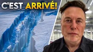 Elon Musk : "Un ÉNORME OBJET de plusieurs kilomètres de long se DÉPLACE dans l'Antarctique" !